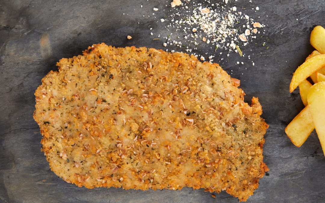 Überraschende Schnitzeln