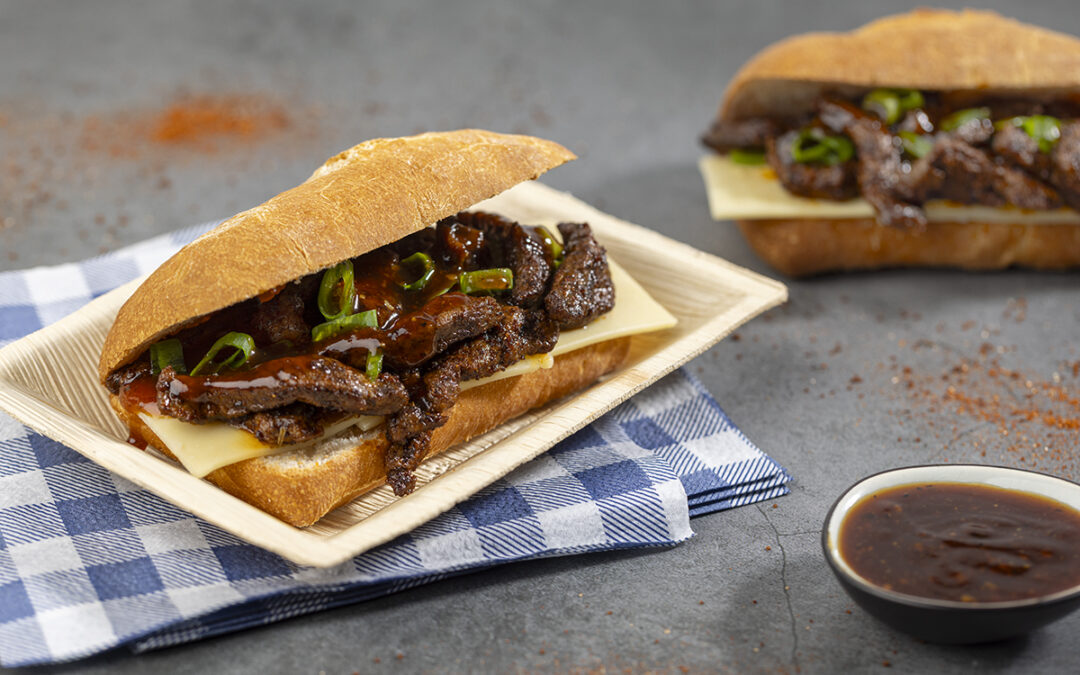 Bulgogi Cheese Steak Sandwich